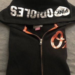 Orioles Victoria’s secret hoodie zip up